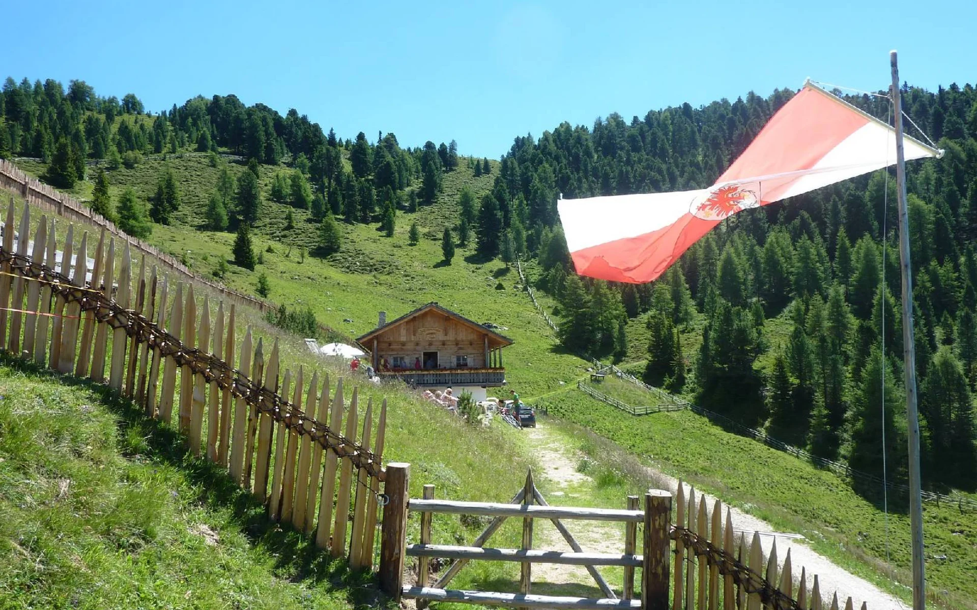 Malga Gönner e Piramidi di terra, Perca Malga Gönner e Piramidi di terra, Perca
