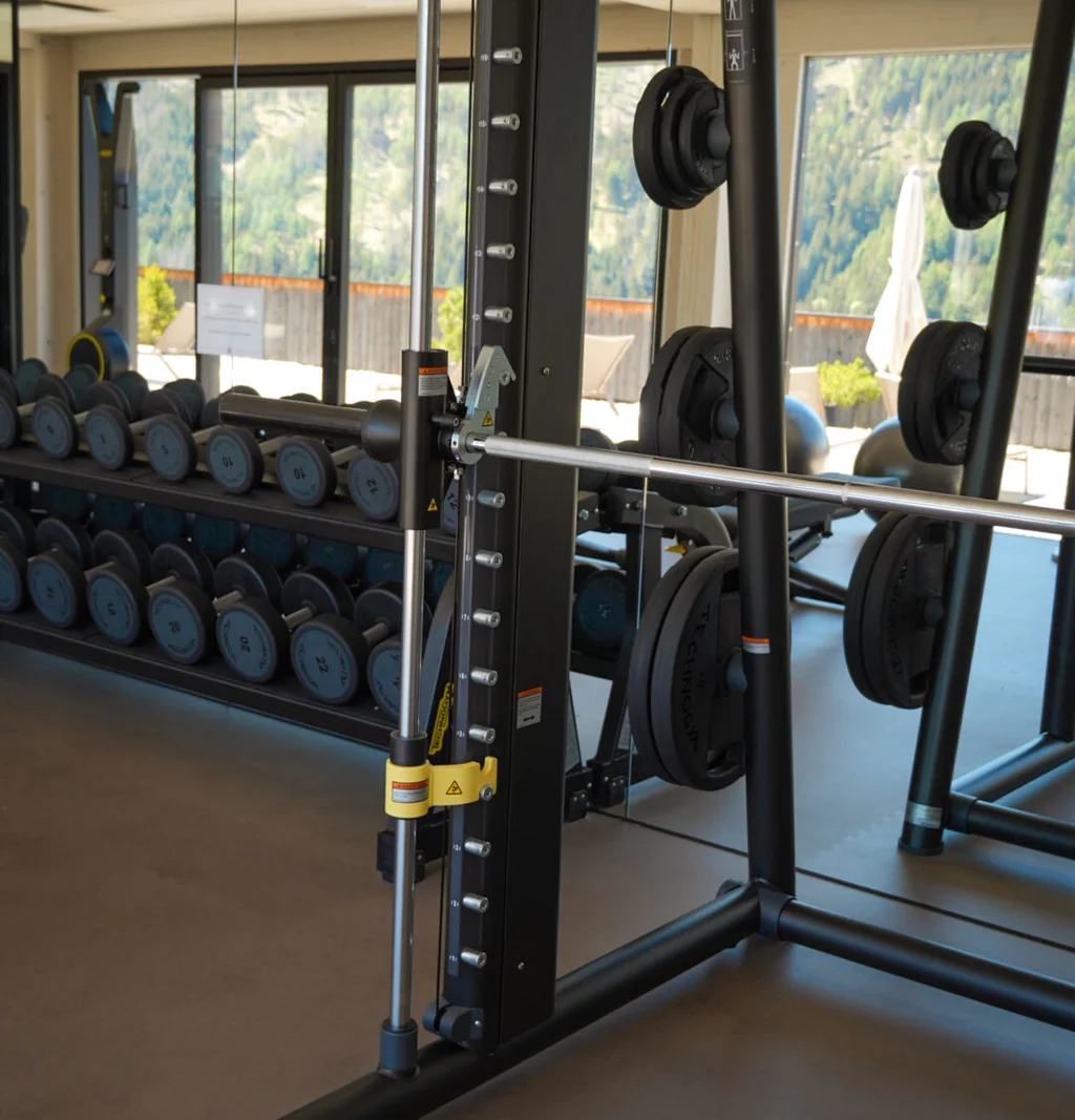 Technogym-Fitnessraum im Pustertal Technogym-Fitnessraum im Pustertal
