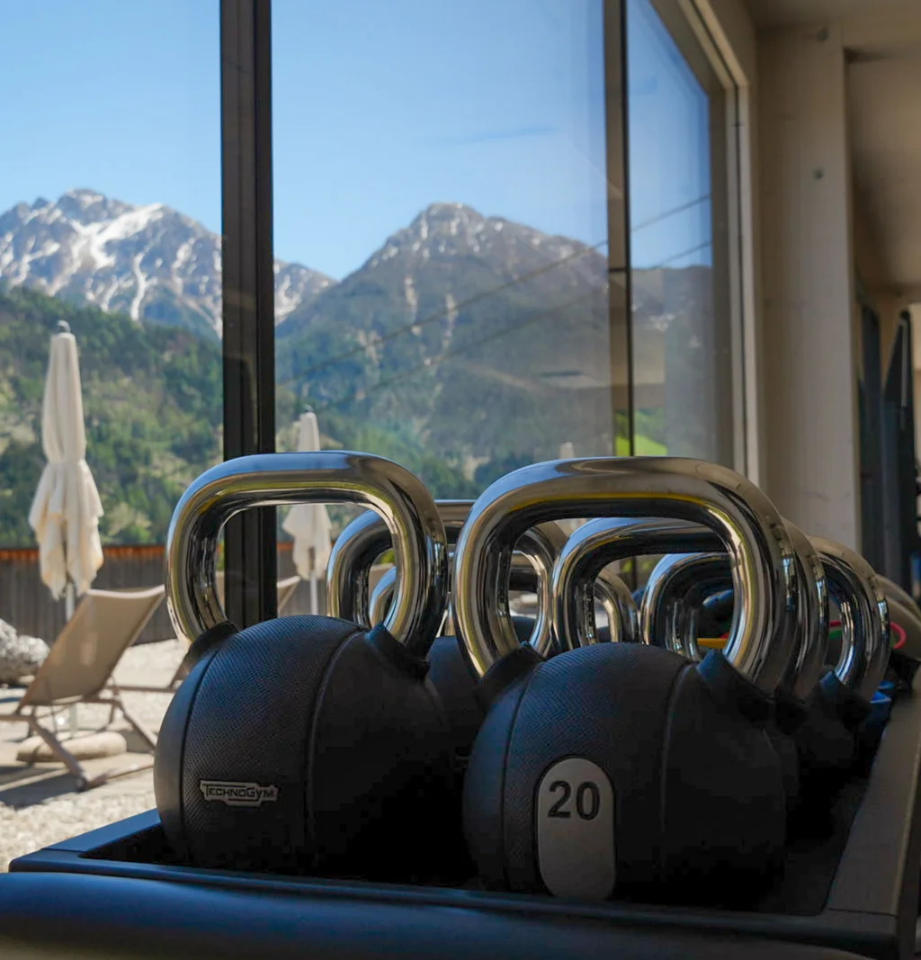 Technogym-Fitnessraum im Pustertal Technogym-Fitnessraum im Pustertal