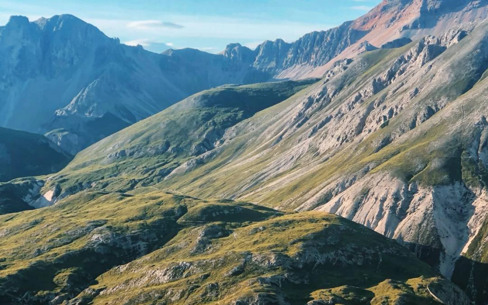 Piz da Pares, La Valle