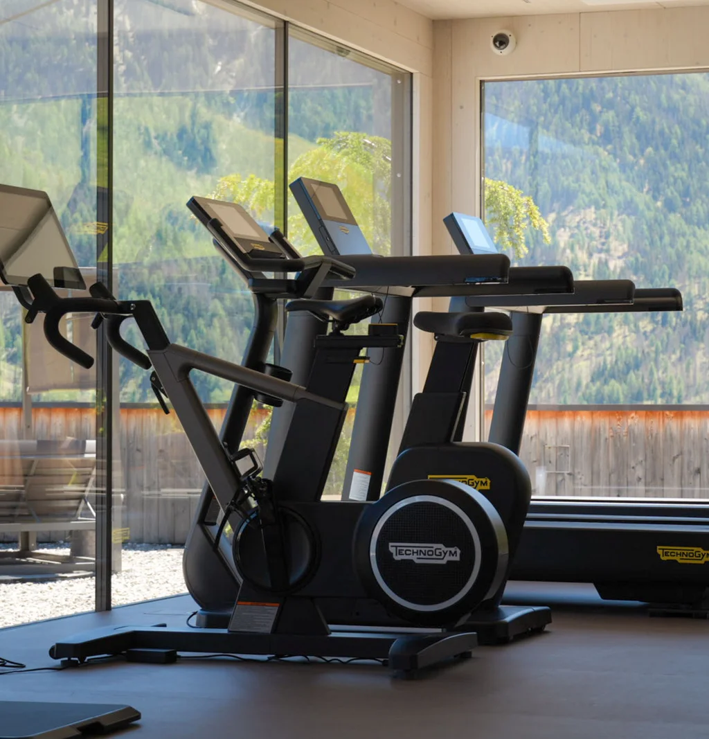 Technogym-Fitnessraum im Pustertal Technogym-Fitnessraum im Pustertal