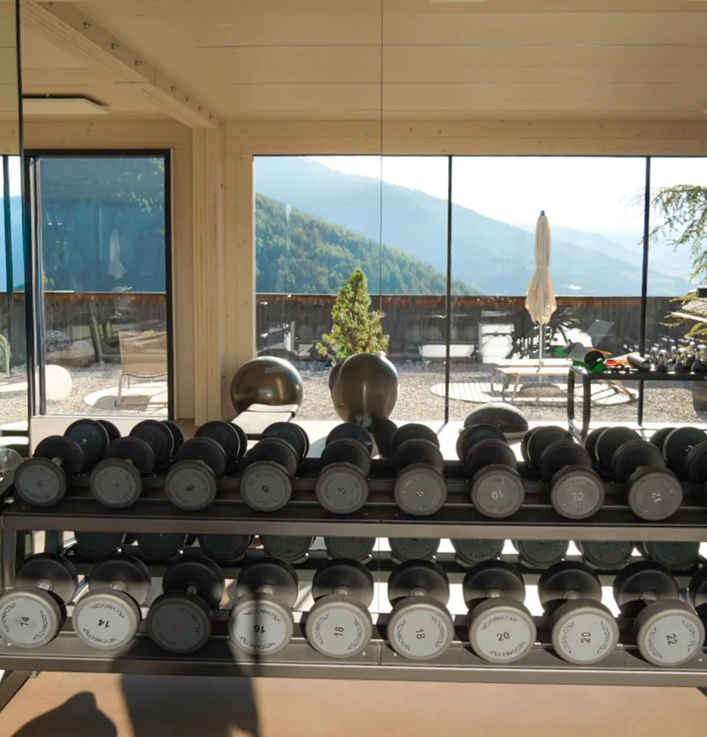 Technogym-Fitnessraum im Pustertal Technogym-Fitnessraum im Pustertal