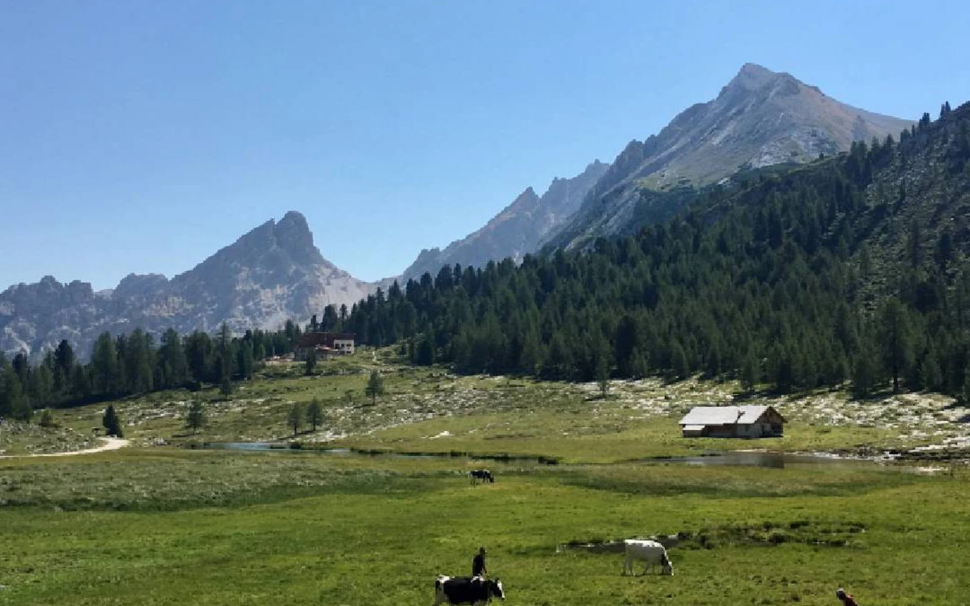 Rifugio Fanes, San Vigilio