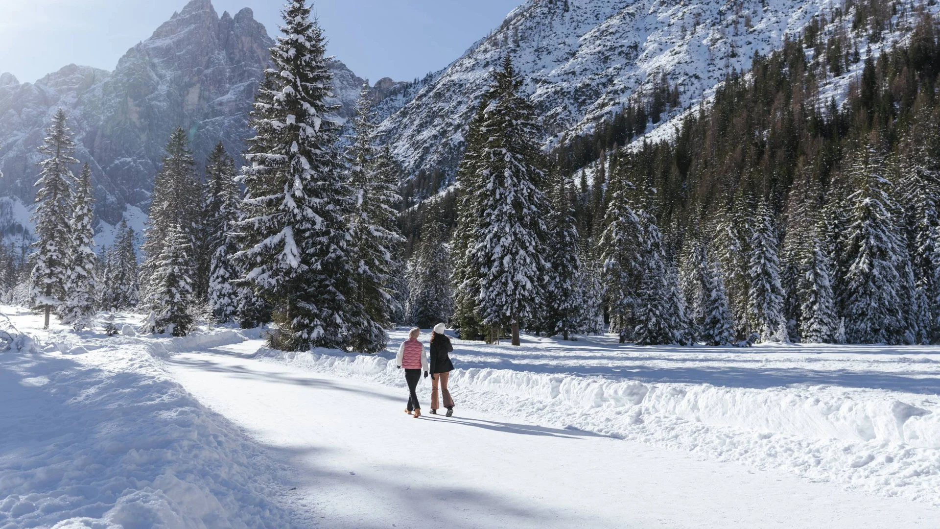 Escursioni invernali in Val Pusteria sulle Dolomiti