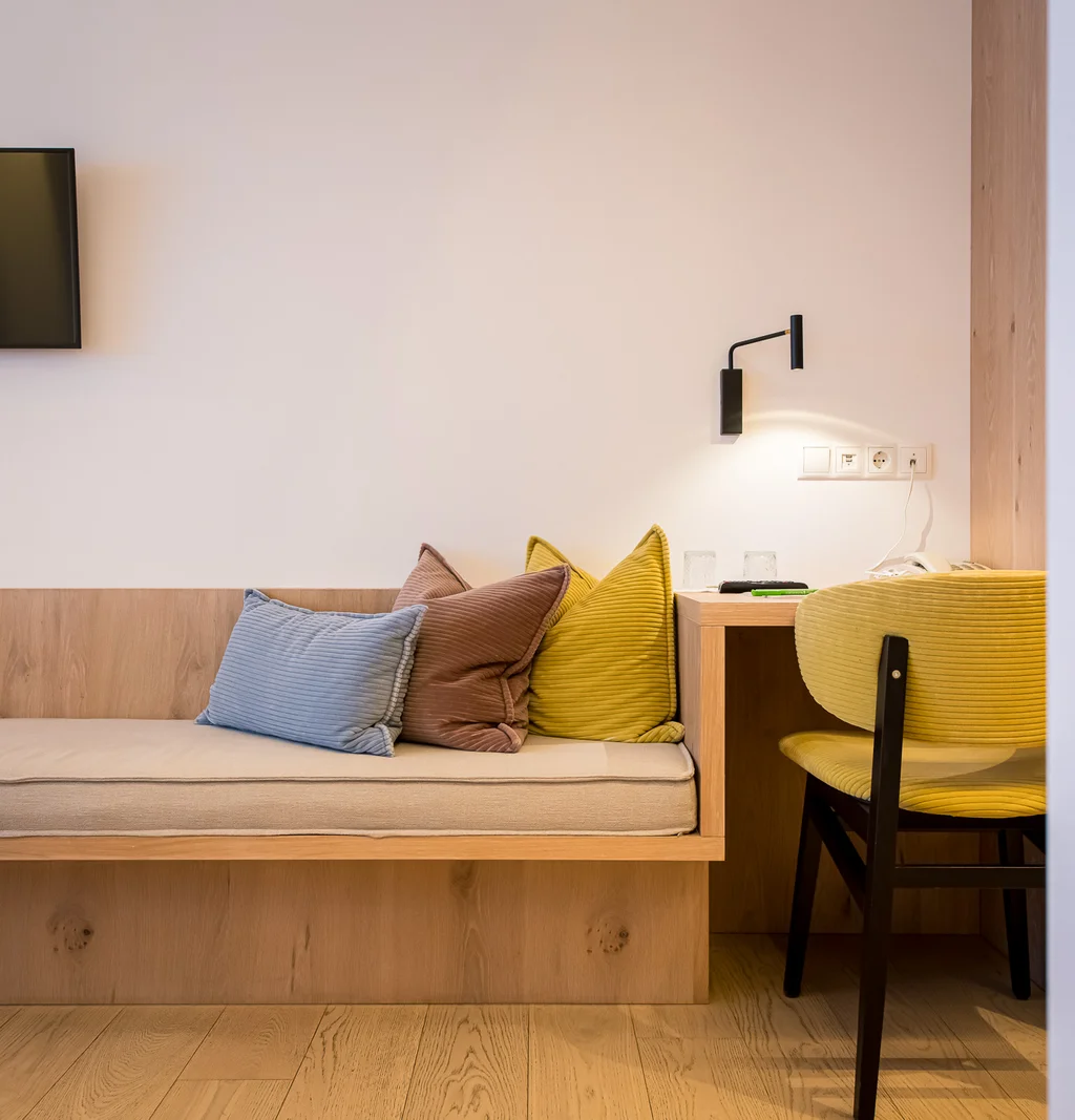 Le camere dell’ Hotel Kristall